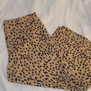 Leopard Culottes